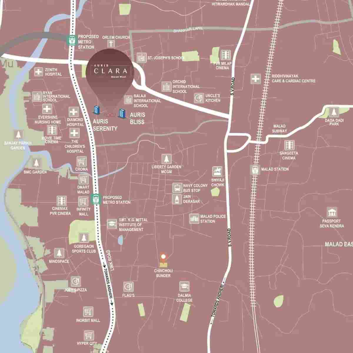 Sheth-Auris-Tower-B-Clara-Floor-Plan-Location-Map